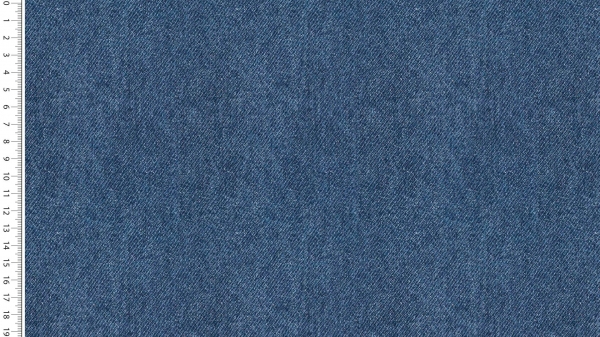 Jeanslook blau Baumwoll -Jersey